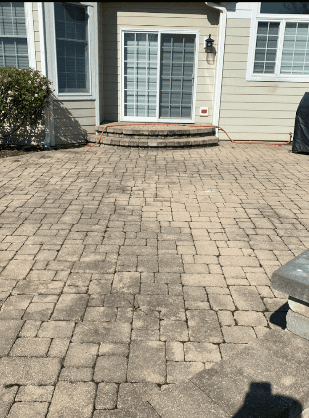 South Barrington Paver Restoration - Before