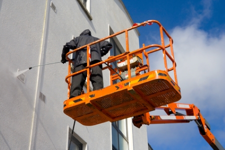 Commercial power washing in Palatine, IL